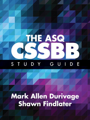 cover image of The ASQ CSSBB Study Guide